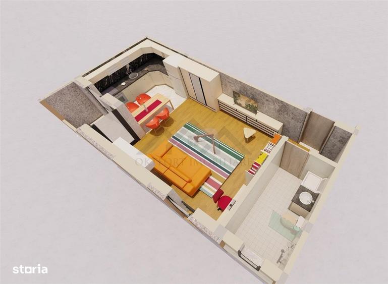 0% comision , apartament cu 1 camera, constructie 2026, apartamentul s - 3