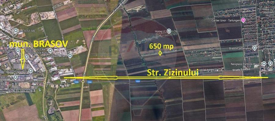 Teren 650mp Sacele - Gata de Construit | Apa ?i curent ... - 4