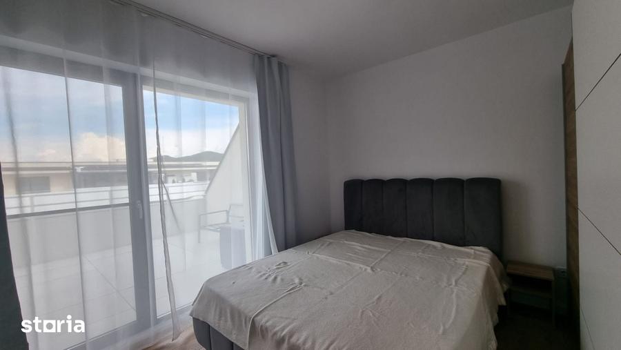 Penthouse de inchiriat 2 camere, 56 mp + terasa 50 mp | Parcare su - 2