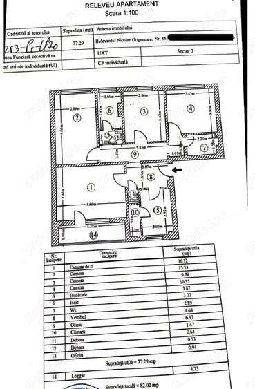 Apartament 4 camere DECOMANDAT N.Grigorescu-Titan Apartament 4 camere DECOMANDAT N.Grigorescu-Titan