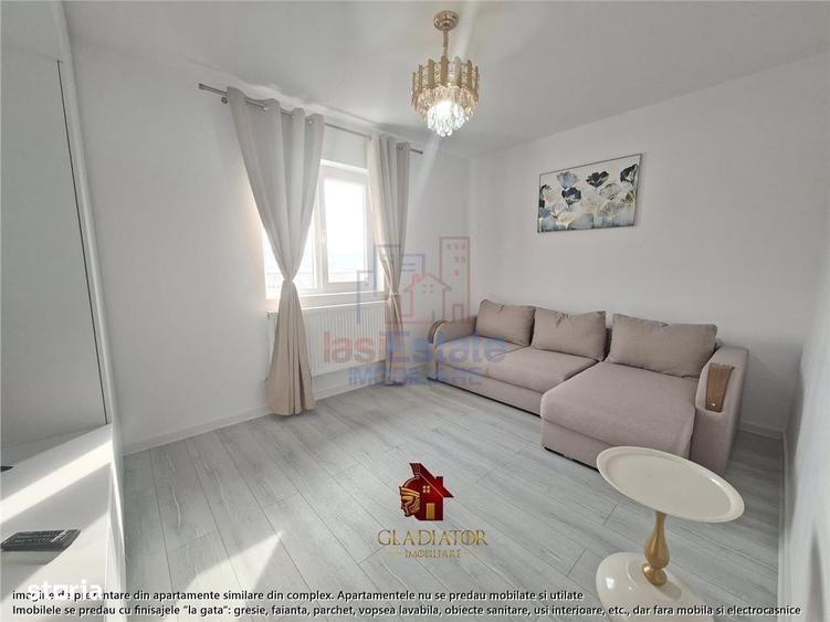 Capat CUG Apartament 1 camera bloc nou la superpret Lunca Cetatuii - 3