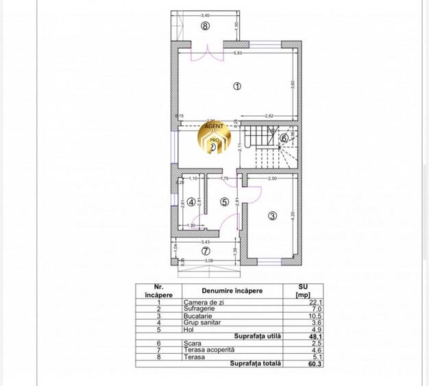 Casa P+1+Pod - 4 camere - 209mp Teren - Aproape de DN1 - Otopeni - 3