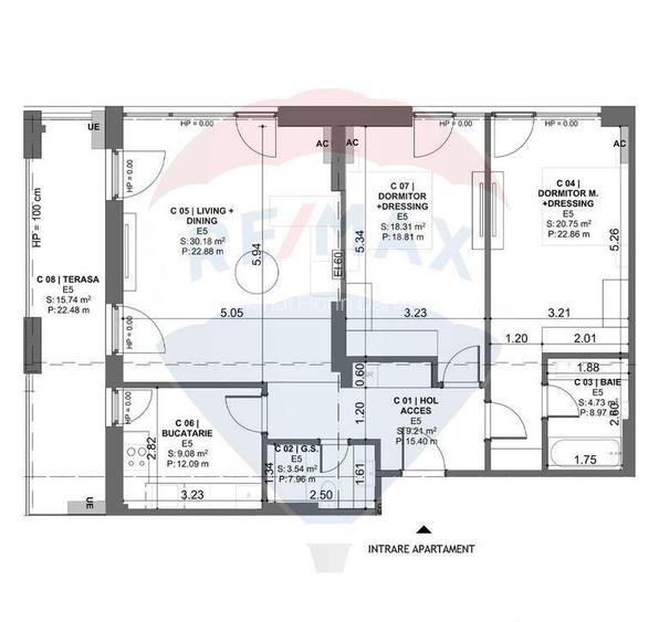 Vanzare APARTAMENT CU 3 CAMERE Vanzare APARTAMENT CU 3 CAMERE