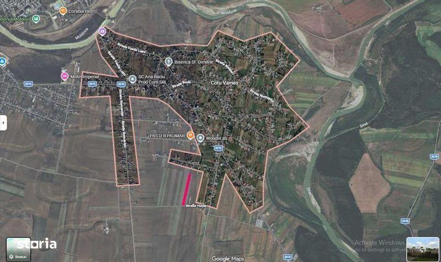 Teren de 3900 mp, în Horia