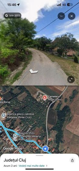 Teren de 9700 mp, în Borșa