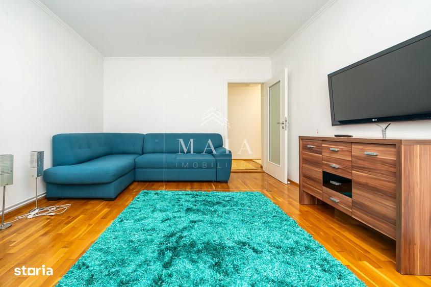 Apartament cu 3 camere decomandat, mobilat în Mihai Viteazul