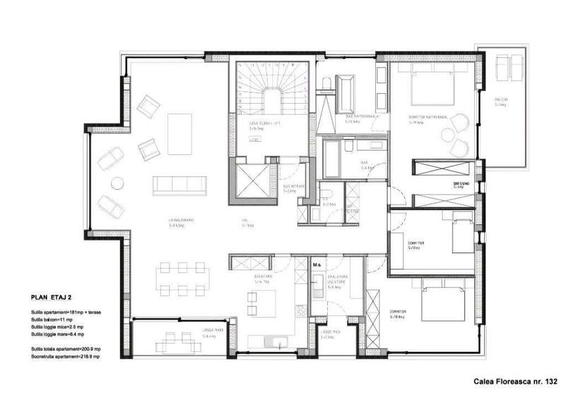 4 Camere | Bloc Boutique cu trei etaje | 3 Balcoane | Parcare | Dressing - 14