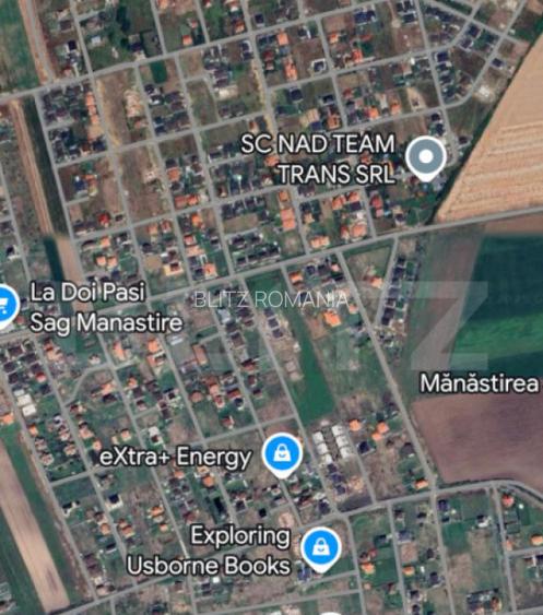 Teren intravilan 525 mp cu front de 15 ml ?ag, zona Ma