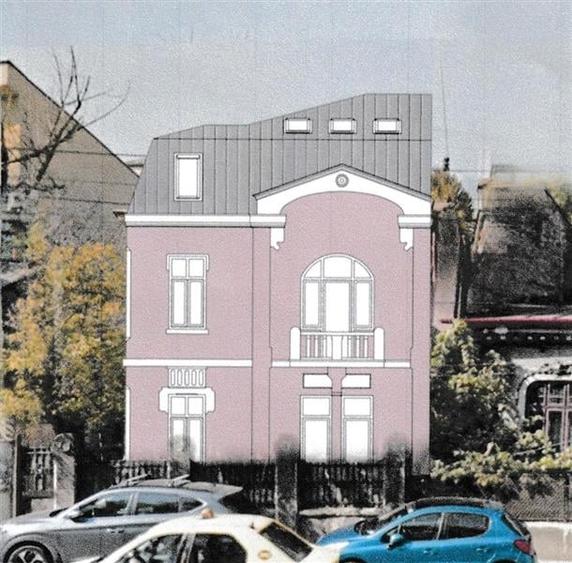 Parcul Carol, vila S+P+1+M - 1