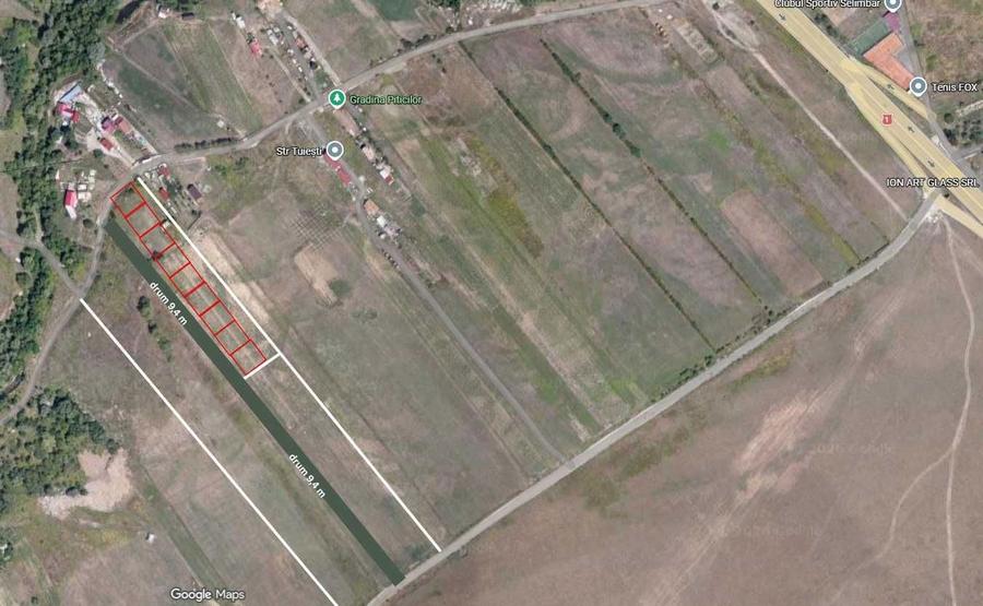 Teren intravilan cu PUZ finalizat 130 /m2 - 2