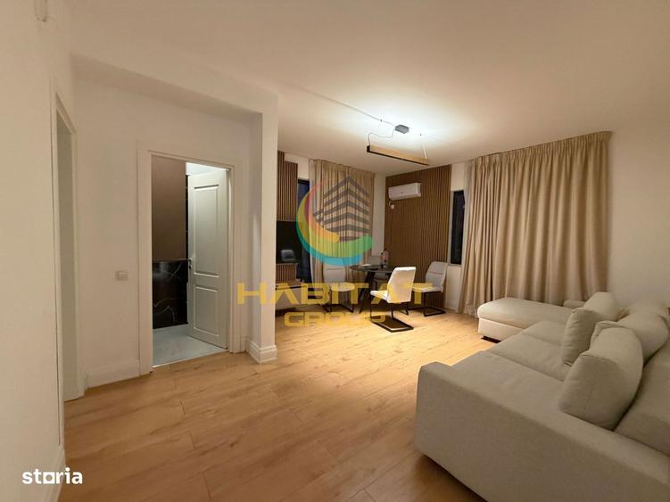 Sisesti 3 camere 73,6 mp 2 bai 2 balcone mobilat/utilat 6 min metrou C - 4