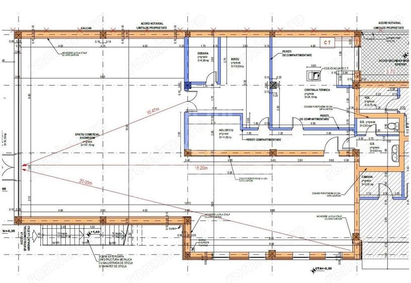 Spatiu Comercial/Showroom - zona BMW/METRO/E60 - 220 mp - 1