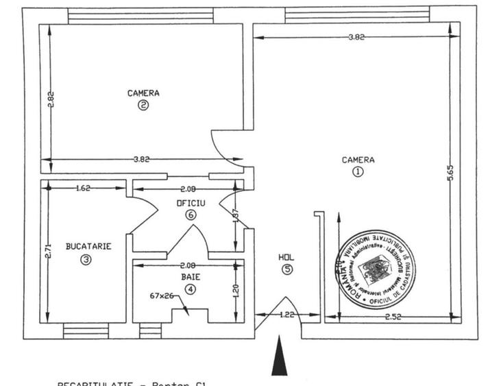 Apartament 2 camere, mobilat,parter, bloc solid, Calea Victoriei, Ateneul Roman - 32