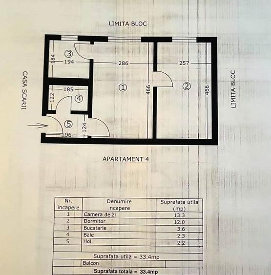 Apartament 2 camere, Micro 14, parter - 10