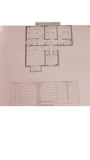 Vand apartament 4 camere, loc de parcare, mobilat, etaj 3 - Gavana II - 2
