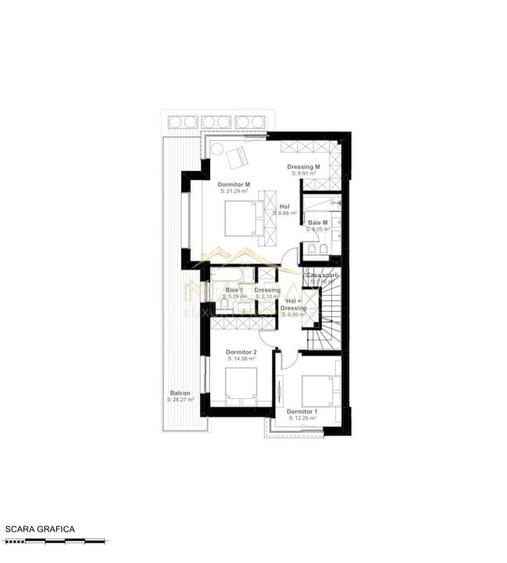 Vila cu 5 camere  *366mp* / Curte privată *315mp* / Pipera - Lake View - 58