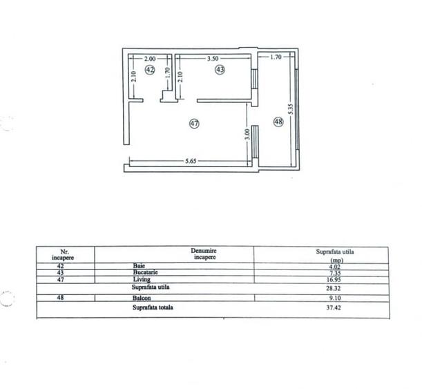 Mamaia Nord - str. M9, garsoniera , bucatarie separata, 37 mp. - 11
