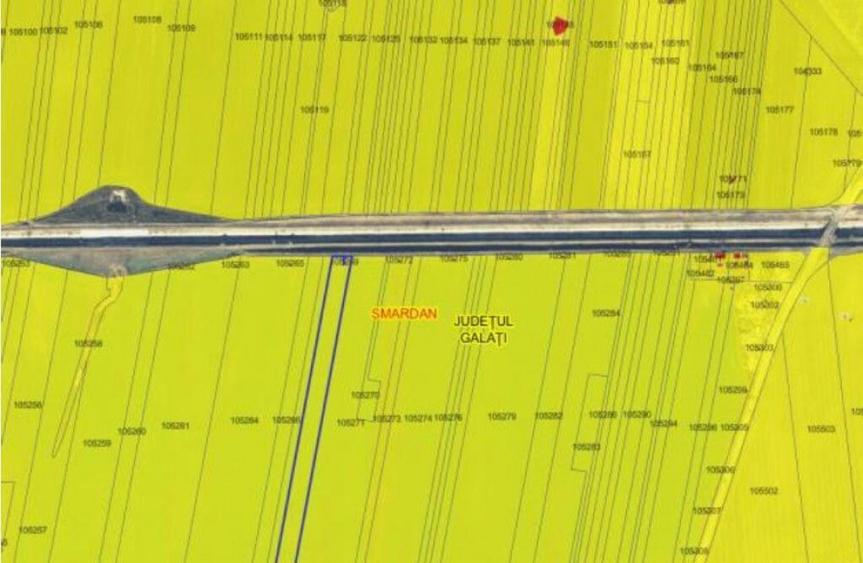 Teren extravilan arabil cota parte 3/32 Smardan, ID: R276... - 22