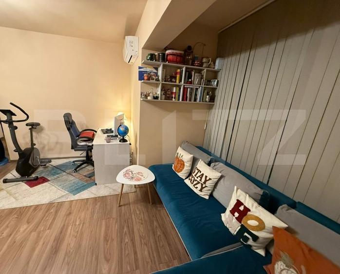 Apartament cu 2 camere semidecomandat, mobilat în Dâmbul Rotund