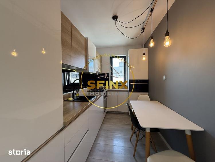 Apartament cu 2 camere semidecomandat, mobilat în Tineretului