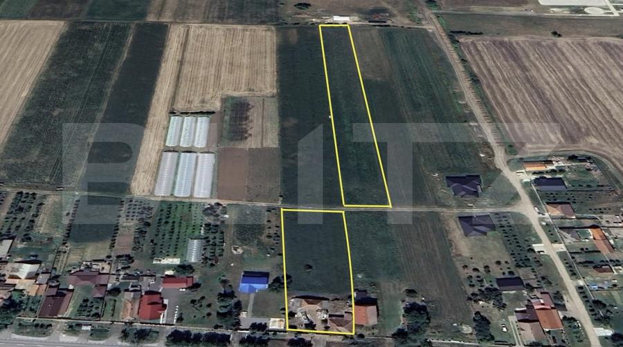 Casă individuală cu 2 camere cu Teren 11600 Mp în Exterior Vest