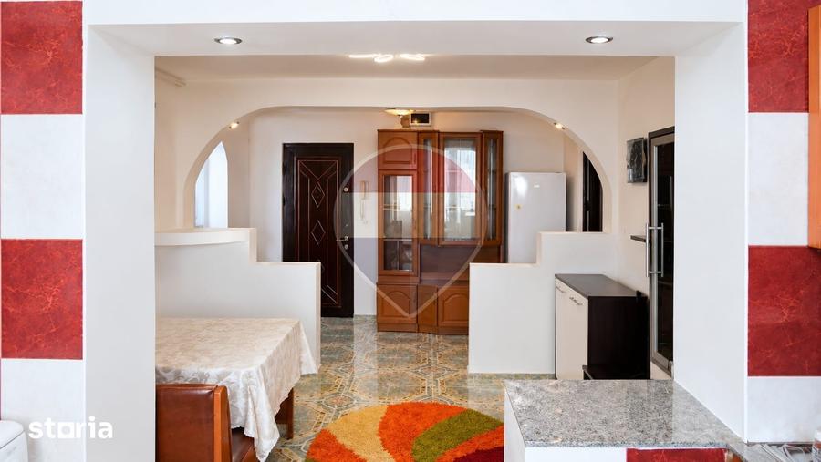 Apartament cu 2 camere semidecomandat în Central