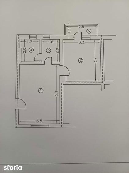 Oferta ! Apartament de vanzare in orasul Pucioasa! - 1