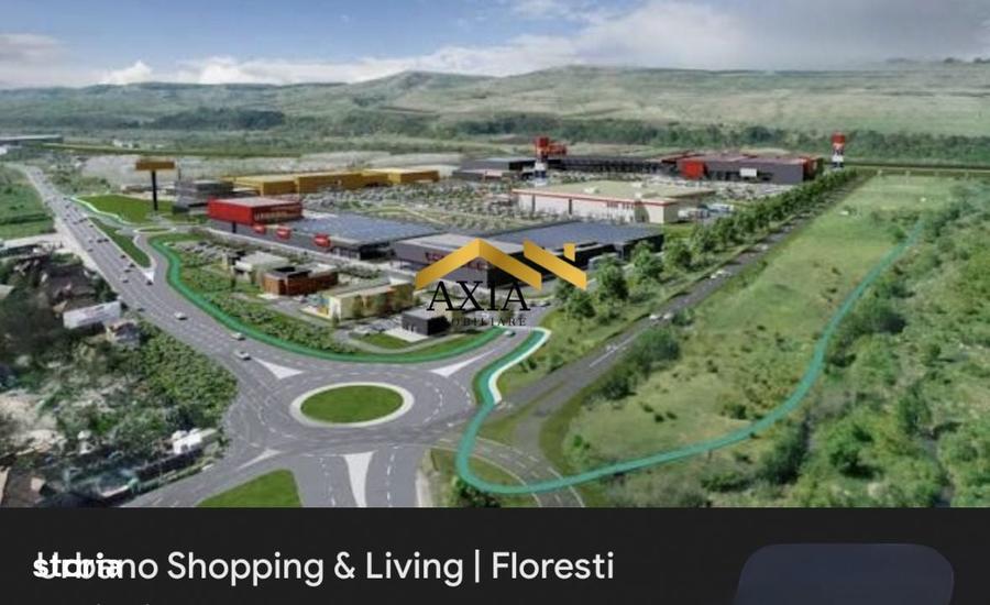 Teren intravilan 2.128 mp langa viitorul Urbano Mall Floresti - 1