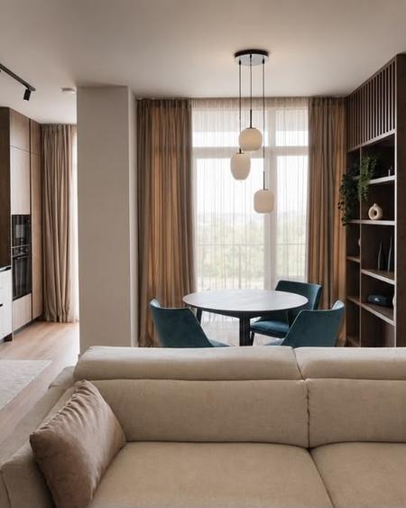 Apartament cu 2 camere decomandat, mobilat în Central