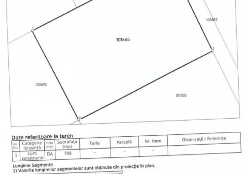 Lot pentru casa, 800 mp intravilan, Bod, 15 min Brasov - 3