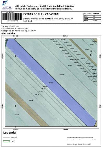 Pentru  dezvoltatori : teren 2ha cu front la DJ103, Bod – Sanpetru - 4