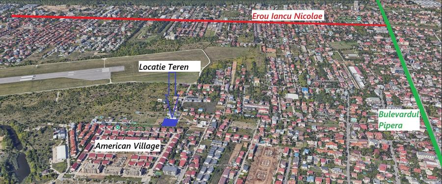Teren Zona Pipera  Iancu Nicolae | 2242 mp |Deschidere 54m | Proiect Rezidential - 1