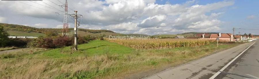 Teren intravilan CC cu CU 7000mp in Cristian la DN