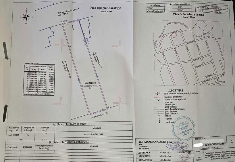 vand teren /arad /gai/ str.pacurarilor nr.13 - 8