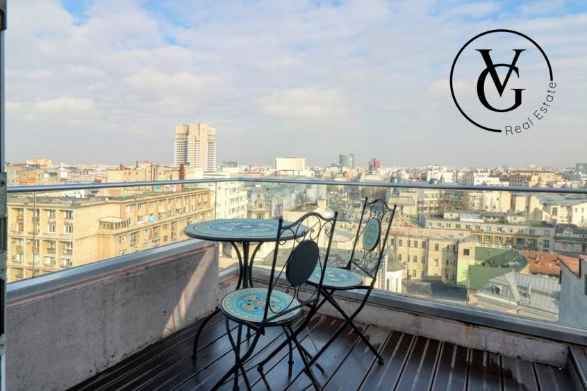 Garsoniera pe Calea Victoriei - Terasa spatioasa - 2