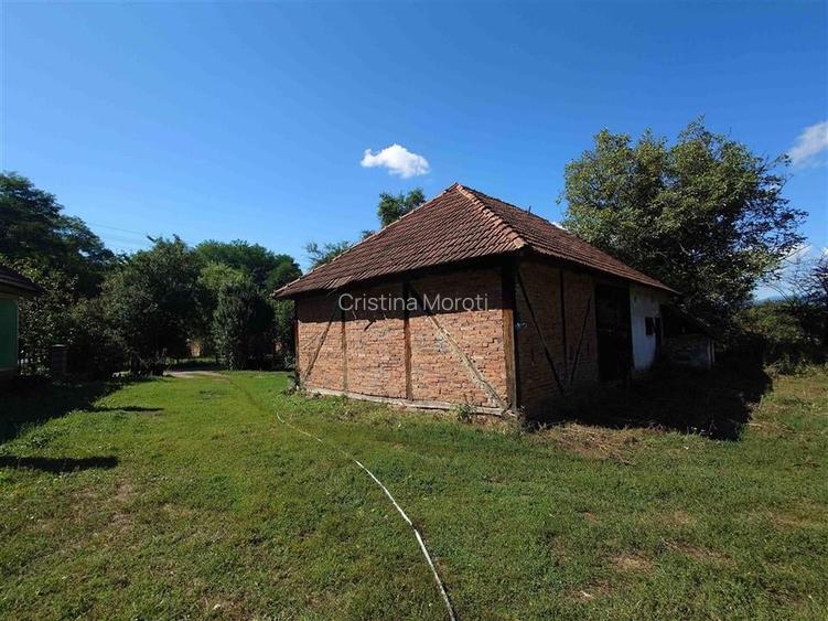 Teren intravilan cu potential, casa si anexe in Lunca