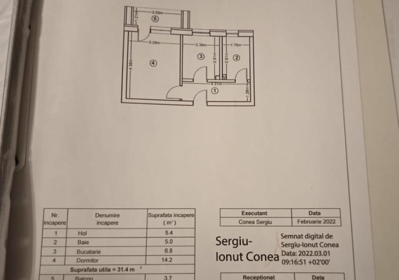 Garsoniera in Chiajna Sergent Ilie Petre mobilata, direct proprietar - 7