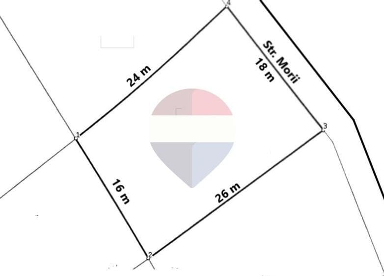Teren Construcții intravilan de 430 mp, în Lunca Calnicului
