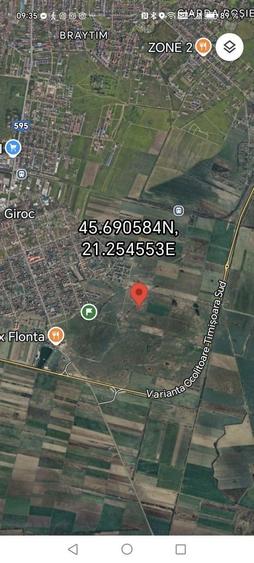 Teren intravilan cu puz Giroc Timisoara - 2