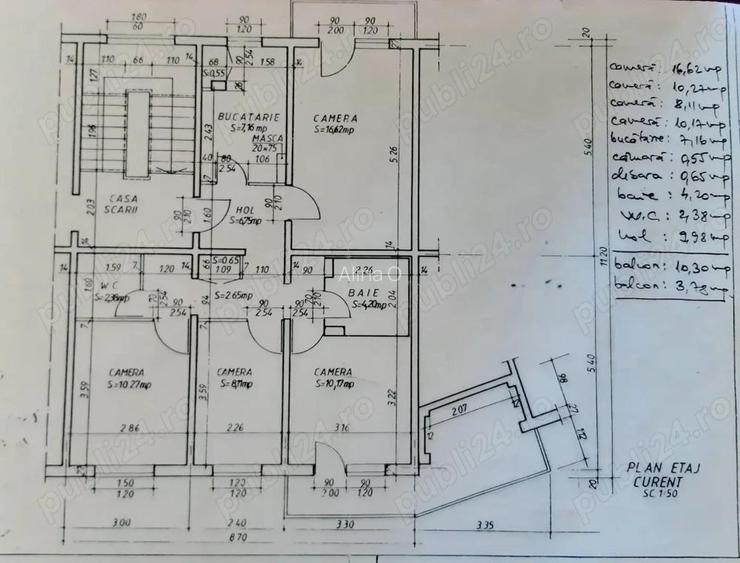 Apartament 4 camere de vanzare, in zona Onix