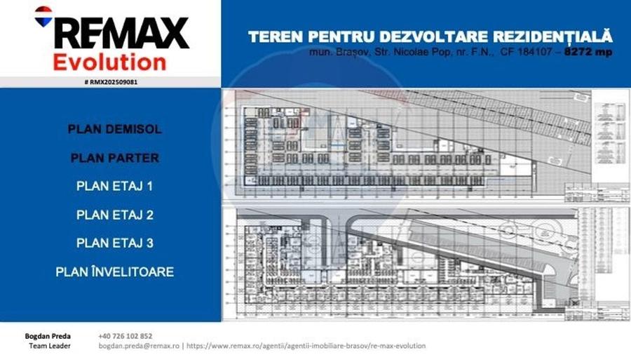 Teren pentru Dezvoltare Rezidentiala - COMISION 0% - 9