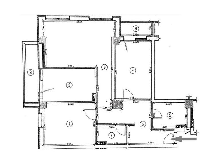 Apartament 3 camere, 86 mp, 2 balcoane, garaj, zona BMW - 13