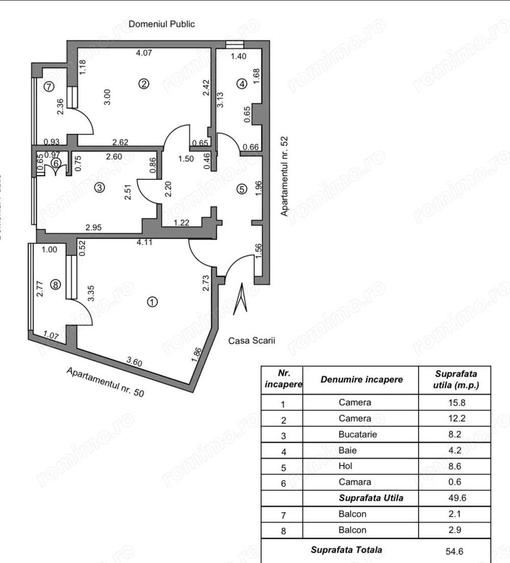 Apartament 2 cam dec | Micro 13B ,et 2 - 2
