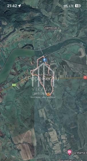 Teren INTRAVILAN in Porumbacu de Jos- 1717 mp- Pretabil investitie