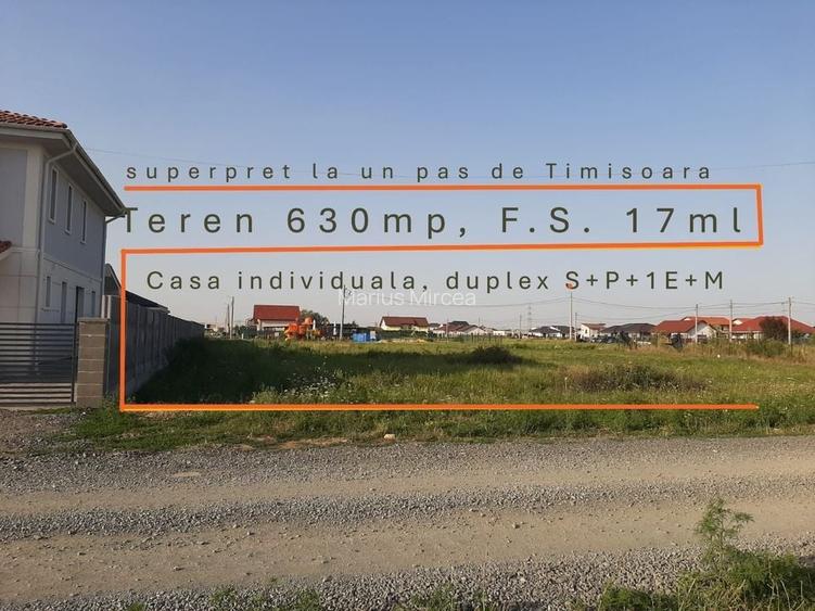 Terena achizitie  super pret, la 3 minute de Timisoara!!