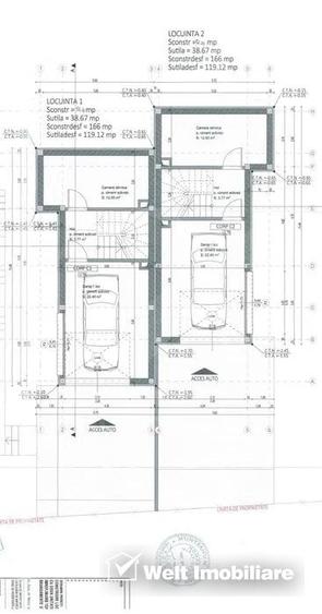 Casa tip Duplex, D+P+1E, 2 unitati locative,  Petrom, Baciu - 1