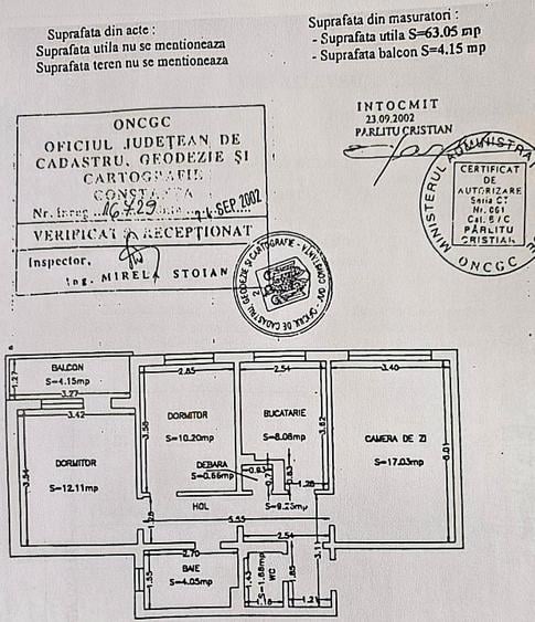 Apartament de vanzare 3 camera zona Inel II - 9