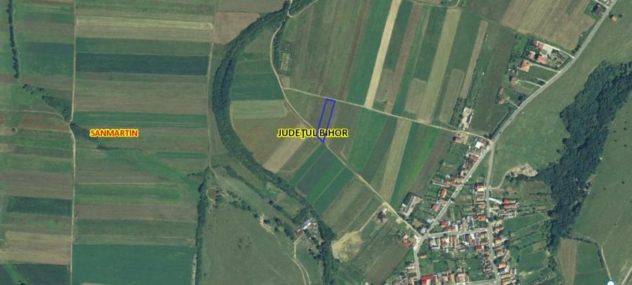 Teren intravilan de vanzare la intrarea in Cordau, Bihor - 3