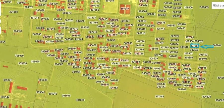 Teren intravilan 550 mp Fantanele in cartierul nou fs.20 ml - 4