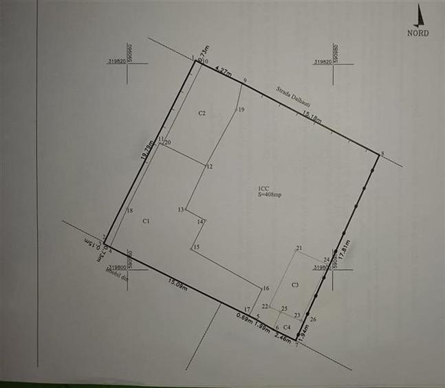 Teren 408 mp Aparatorii Patriei - 2